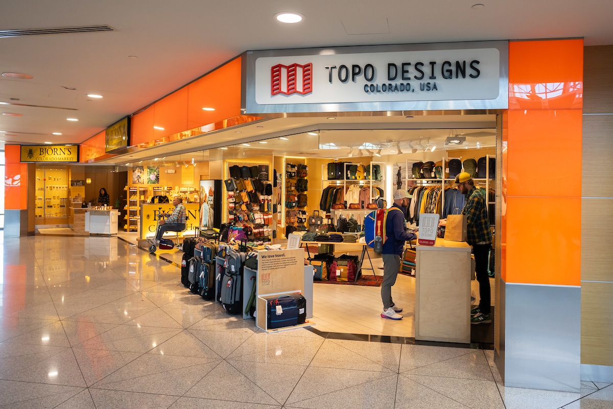 Picture of shop Topo Designs in C Gates center core.