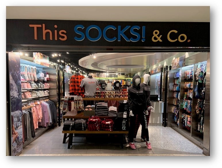 Picture of This SOCKS! & Co. shop on B Gates.