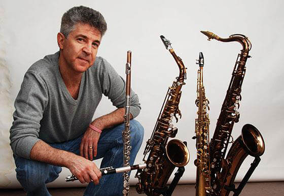 Saxophonist Nelson Rangel will co-headline DEN's Concerts on the Fly August 17th