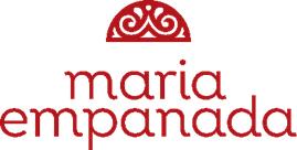 Logo for Maria Empanada restaurant on A Gates