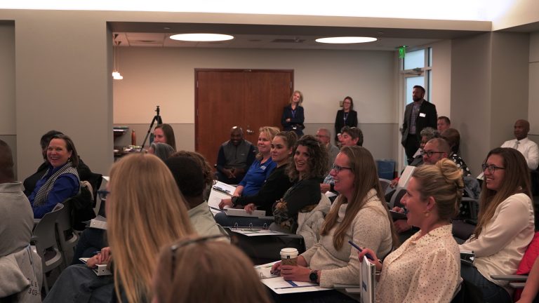 Students at DEN's Business Development Training Academy