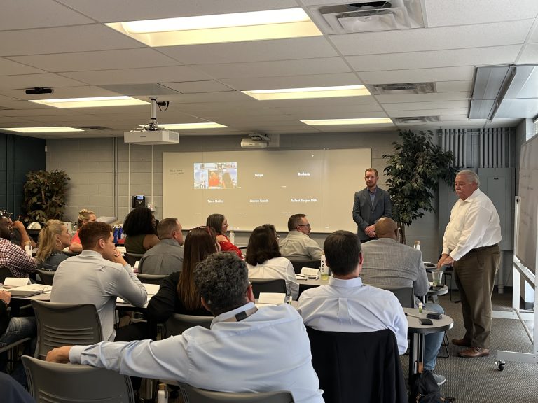 Students at DEN's Business Development Training Academy