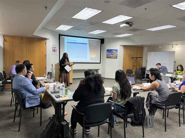 Students at DEN's Business Development Training Academy