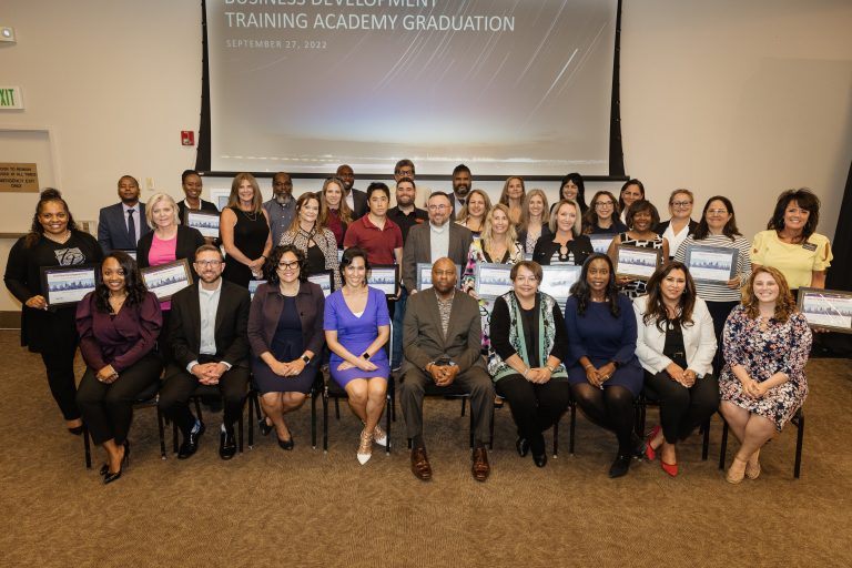 Students at DEN's Business Development Training Academy