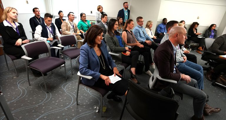 Students at DEN's Business Development Training Academy