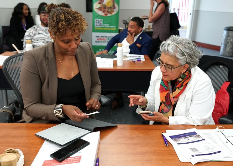 Students at DEN's Business Development Training Academy