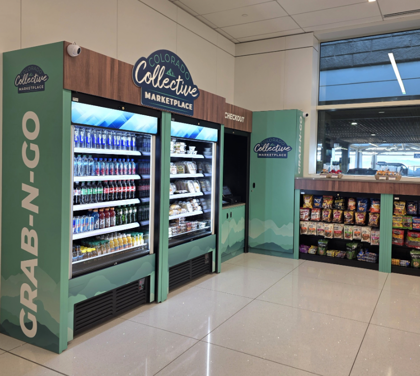 Colorado Collective Marketplace Grab & Go is in the Jeppesen Terminal, Level 5