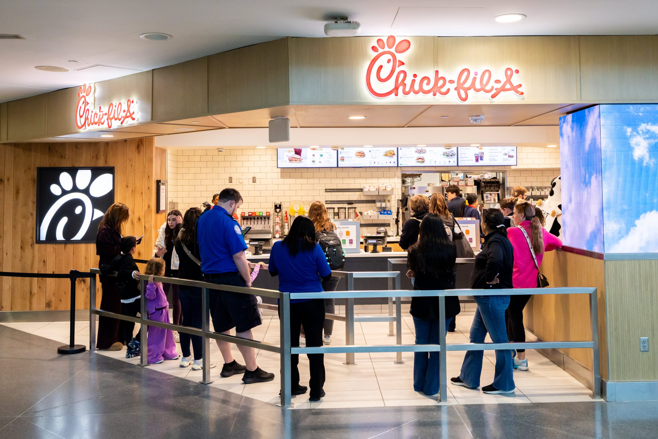 Chick-fil-A is on A Gates