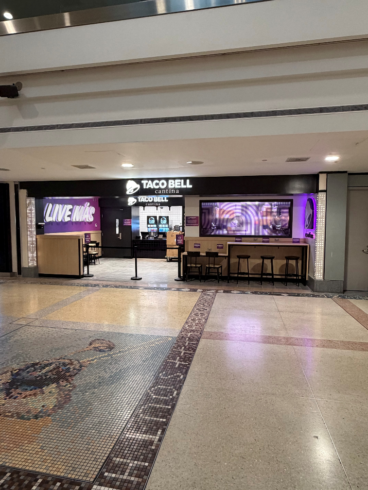 Taco Bell Cantina is on A Gates