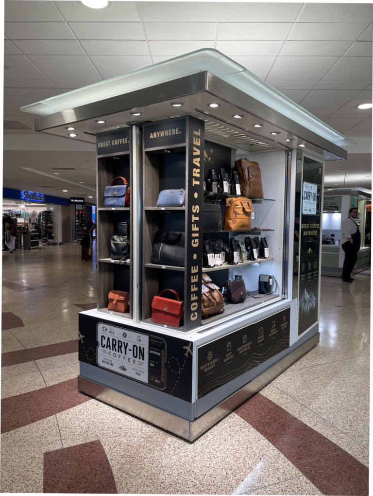 Carry-On Coffee is on B Gates