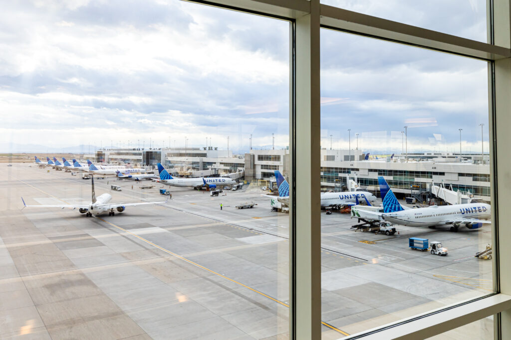 A bridge to A Gates offers unparalleled views of ramp operations