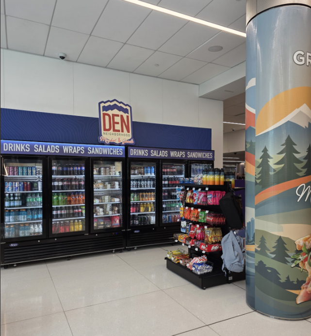 Neighborhood Market & Goods Grab & Go is in the Jeppesen Terminal