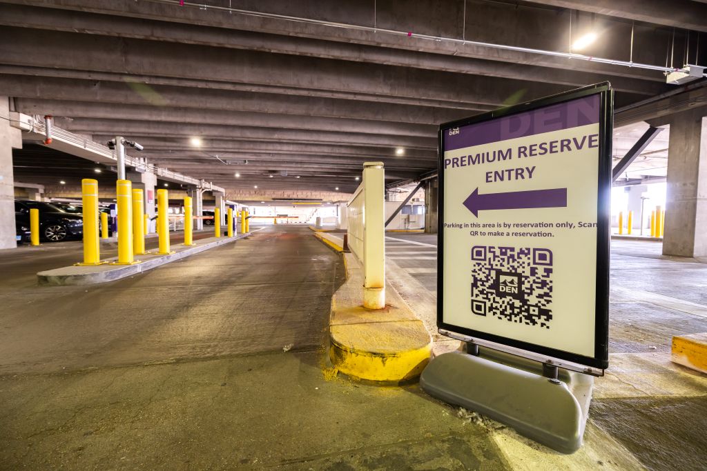 Premium Reserve Parking in available on Level 4 of the parking garages