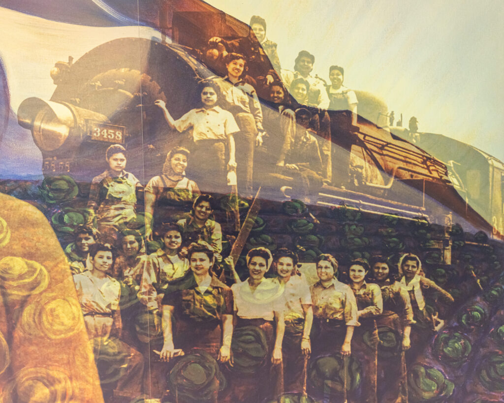 La Memoria de Nuestra Tierra (Our Land Has Memory) by Judith Baca