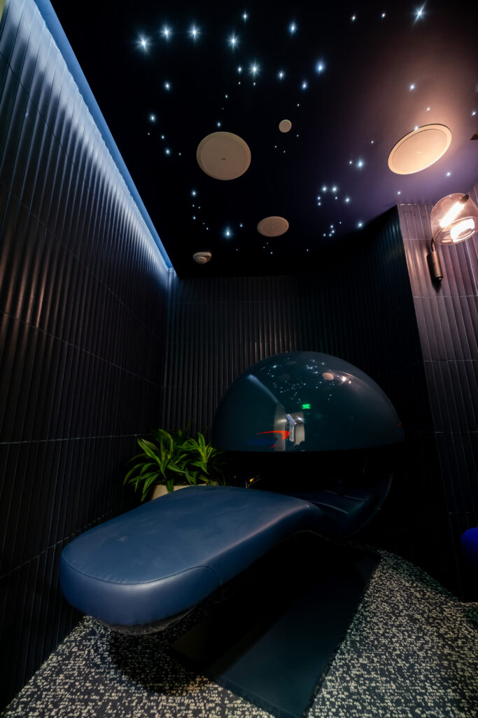A favorite traveler amenity at the Plaza Premium Lounge is the massage chair room that allows you to escape the noise of reality for a few minutes.