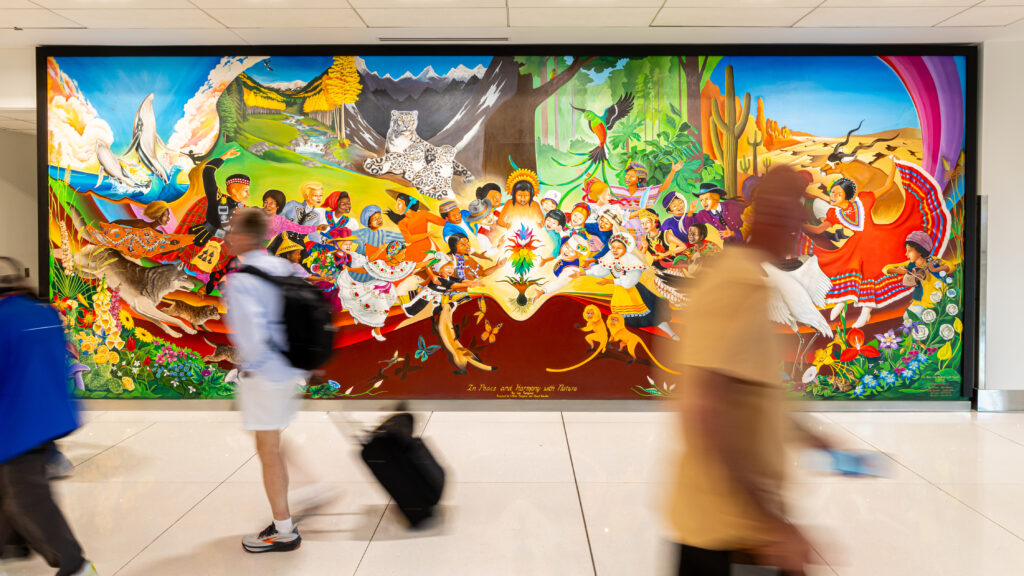 In Peace and Harmony with Nature by Leo Tanguma